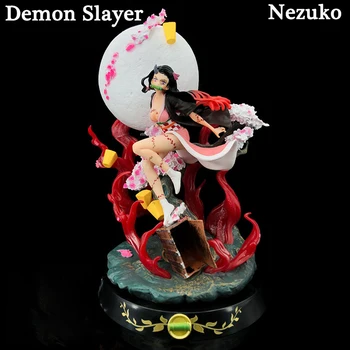 31cm Demon Slayer Figura Anime Gk Kamado Nezuko Statuie Adult figurina Pvc de Colectie Model de Aniversare pentru Copii Cadouri Figurina