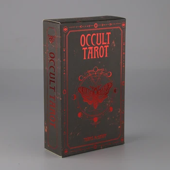 Oculte Tarot 78 De Carduri De Divinație Set Punte Oracle Card Petrecere De Familie Cărți De Joc De Bord Solomon Vechi Vrăji Magice