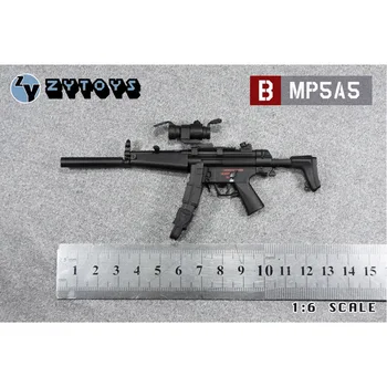 Nou 1/6-Mitralieră MP5 MP5A5 Negru Material PVC nu Poate Fi Tras Model de Plastic De 12 țoli Soldat Scena Componentă Serie Armă