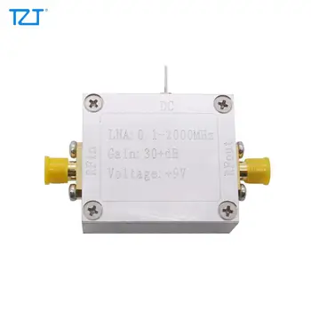 TZT Zgomot Redus Amplificator RF Gain 32dB de Înaltă Frecvență Amplificator 0.1-2000MHz RF Amplificator de bandă largă