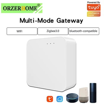 ORZERHOME Tuya ZigBee 3.0 Inteligent Gateway Hub Smart Home Bridge Wireless Controler de la Distanță Funcționează cu Alexa Google Viața de Acasă APP
