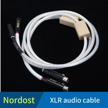 1 pereche de nordost hifi XLR cablu audio de 3-pin Canon terminal