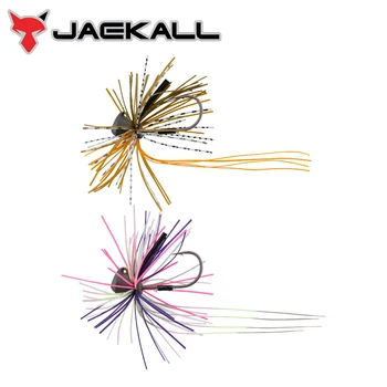 Jackall Original Cioc Wolfram Cap de Cauciuc Jig 2.3 g 3.3 g 4.3 g cu Silicon Fusta Bas de pescuit pentru Bass Momeală Artificială