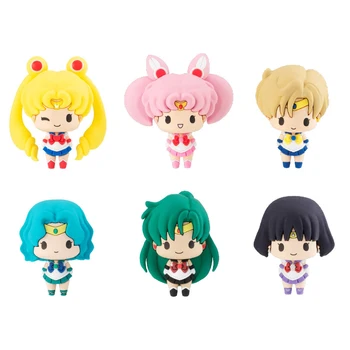 MegaHouse Gashapon Sailor Moon Sailor Mercur, Marte, Venus Figura Anime Modelul De Acțiune Figurals Brinquedos Jucarii