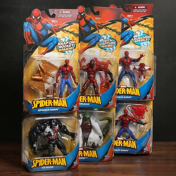 Marvel Legends Spiderman Carnage Venin Șopârlă Model Figurals Brinquedos Acțiune Figura
