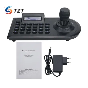 TZT 3D 3 Axe PTZ Joystick PTZ Controller Keyboard RS485, PELCO-D/P W/Display LCD Pentru Securitate Analogice CCTV Speed Dome PTZ