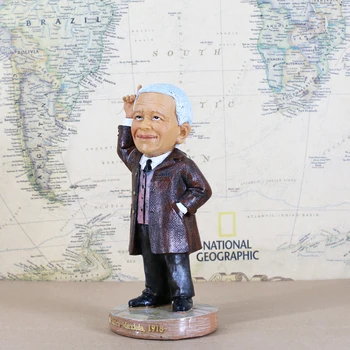 Clasic Oameni Cu Renume Mondial, Statuia Africa De Sud Președintele Politician Mandela 1918-2013 Premiul Nobel Pentru Pace Figura Model De Cadou