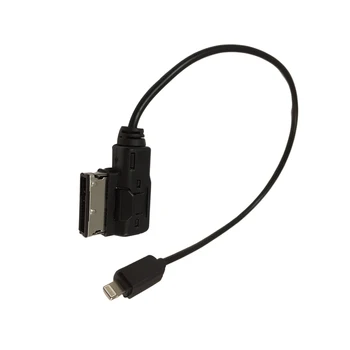 Masina Lightning Cablu de Încărcare Muzica 3.5 mm AUX Linie AMI MMI MDI La USB AUX de 3,5 mm Adaptor Pentru GLI MK5 2009 Pentru Golf MK6 2010-2012
