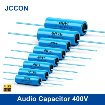 2 buc Audio Condensator 400V OHVL HIFI Febra Electrodeless Audio de Cuplare 0.22 0.47 UF UF 1UF 1,5 UF 2UF 3.3 4.7 UF UF 5.6 UF 8.2 UF 10UF