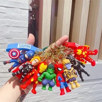 8 StylesDisney Desene Animate Iron Man Breloc Misto Captain America Thanos Breloc Ornament Masina Breloc Cadou Băiat Copil