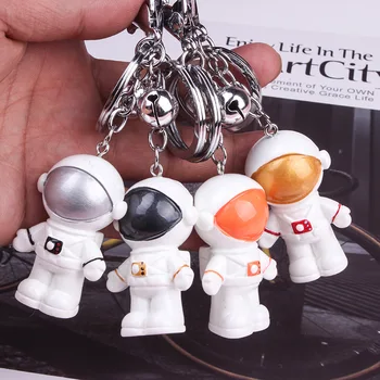 1buc Drăguț Spațiu a Astronauților de Desene animate Papusa Jucării pentru Copii Mini Delicate Breloc Sac Decorare Mașină de Jucărie Pandantiv