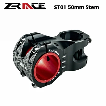 ZRACE MTB 50mm Stem, 0 Grade Ultraușoare, 35mm / 31.8 mm Ghidon, De AM / Enduro / DJ, Instalarea de calibrul 28.6mm156g, CNC,