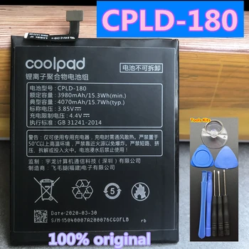 Nou, Original, Baterie CPLD-180 4070mAh pentru Coolpad LeEco Rece Changer S1 C105-8 C105-6 Telefon Mobil