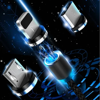 2.4 O Încărcare Rapidă Magnetic Cablu USB Pentru Samsung A5 A7 2017 J1 J2 J3 J5 J7 2016 A6 A8 J8 J2 Pro J6 J4 PLUS A7 A9 2018 Cablu