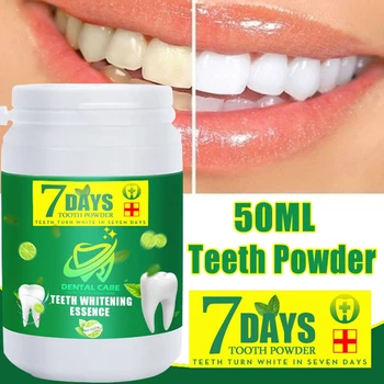 50ml Albirea Dintilor Praf Improspata Igienă Orală Albirea Dentara Indeparteaza Placa StainsCare Dinții Înălbitor Pudră pentru Ingrijirea dentara
