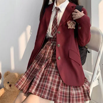 Lolita Uza Jk Strat Uniform Fete Costum Cu Maneci Lungi Elev Japonez Lolita Fata Anime Cosplay Harujuku Kawaii Dulce