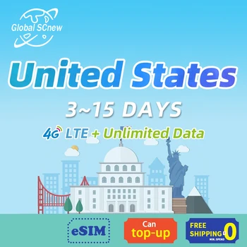 Statele UNITE ale americii cartele Sim Preplătite,AT&T, T-Mobile card de Date,Statele Unite ale americii cartela sim de date, card de date 4G nelimitat Plan de Date pe Internet