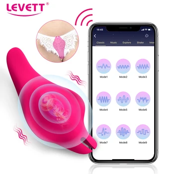 Portabil Vibratorul Clitoridian APP Control de la Distanță Vibrator Pentru Femei Adulte Jucarii Sexuale pentru Femei Penis artificial Ciorapi Stimula Clitoridian Sexshop
