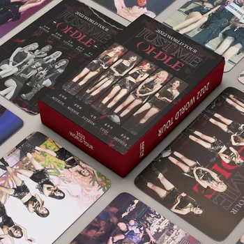 55pcs/set Kpop GIDLE Photocards N-am MURIT Album Lomo Carduri (G)eu-MOR Fetele Ard Card Foto Minnie carte Poștală Fanii de Colectare