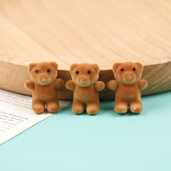 1BUC 1:12 casă de Păpuși în Miniatură Mini Urs Model Jucării pentru Papusa Casa Decor