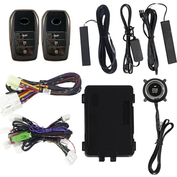 Plug&Play Mașină PKE Motor Start-Stop Sistemul Start Remote Keyless Entry Pentru Toyota Fortuner Accesorii 2013-2020