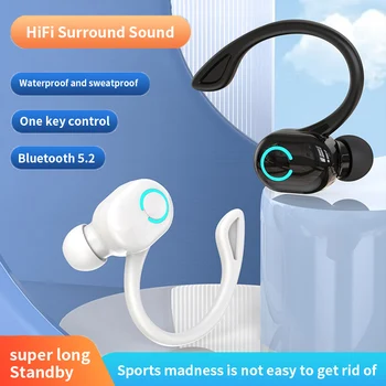 Mini Casti Bluetooth Casti Handsfree Wireless Cu Suport Cască De Afaceri Conduce Apel Sport Căști Căști Pentru Telefon