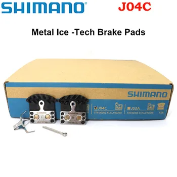 SHIMANO Disc de Frana DEORE XT DEORE SLX J04C Metal Ice Tech plăcuțelor de Frână MTB Mountain Bike Tampoane