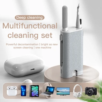 Căști fără Fir Bluetooth Căști curat, Telefon, Tableta, Laptop TV cu Ecran Curatare 5 in 1 Instrumente de Pavilioane airpods kit de curățare