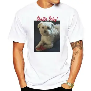 Personalizate Personalizate Câine De Companie Fotografie Text Tee Tricou Făcut În Statele Unite Ale Americii Sloganuri Personalizate Tricou