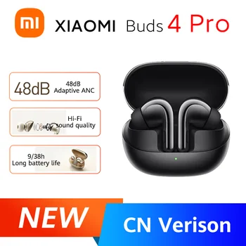 Xiaomi NOI Muguri 4 Pro Independent Spațiale Audio 48dB Adaptive ANC Hyperdynamic Driver Os Voiceprint 12nm Sus Chip Hi-Res
