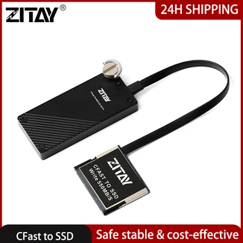 ZITAY CFast pentru SSD Adapte pentru Faza Unu Leica Canon C200 C300 Mk II Blackmagic CFast 2.0 card de memorie pentru MSATA SSD adaptor