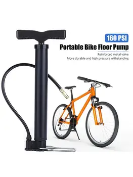 Portabil Biciclete Pompa Etaj 160PSI de Înaltă Presiune Mini Pompa de Aer Mâner Ergonomic Pentru Biciclete de Munte Biciclete Accesorii în aer liber