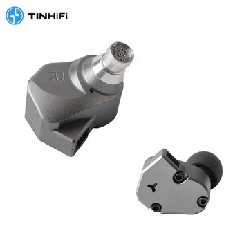 TINHiFi C2 10mm Bas Dinamic Cască În Ureche HiFi cu Fir de Metal DJ Căști 0.78 Cablu Detașabil