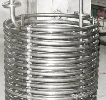 titan tub schimbător de căldură de Înaltă Calitate, Preț Scăzut ASTM B338 Titan bobina de țeavă pentru schimbător de căldură