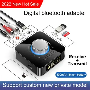 Bluetooth-compatible5.0 Audio Transmițător Receptor 3.5 mm RCA AUX Jack Stereo de Muzică Adaptor Wireless Dongle Pentru PC TV Boxe Auto