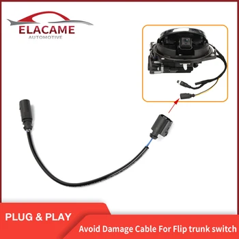 Plug and Play Cablu pentru VW Logo-ul Flipping camera Retrovizoare Installnation a Evita Deteriorarea Cablului