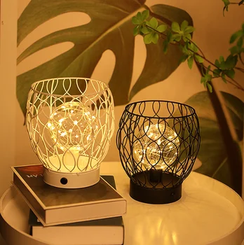 Decorativă cu LED-uri lampă de masă dormitor modern, simplu lamp