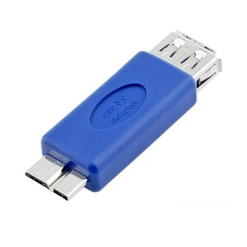 Standard USB3.0 Micro B Male Să Tastați O Femeie MicroB/AF Adaptor Convertor cu Funcția OTG