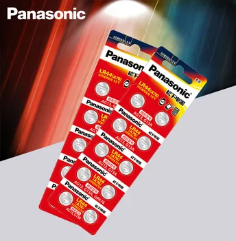 Panasonic 20pc 1.5 V Baterie Buton lr44 Monedă cu Litiu Baterii A76 AG13 G13A LR44 LR1154 357A SR44 100% Original
