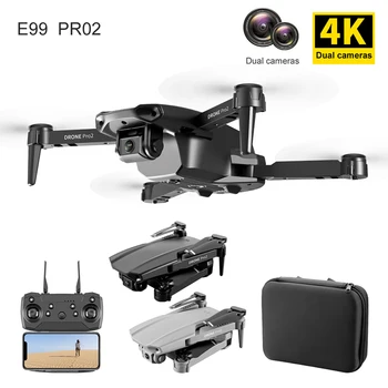 Noi E99 Pro2 RC Mini Drona 4K, 1080P Rc Drone Dual WIFI Camera FPV Fotografii Aeriene Elicopter Pliabil Quadcopter Dron ToyGift