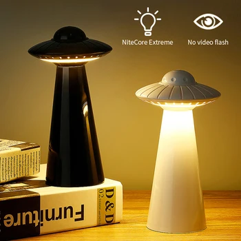OZN Design Usb Reîncărcabilă LED Lampă de Birou Estompat Lectură Flicker-free Masă Dormitor Lumina Lumina de Noapte Noptiera Camera de Studiu Decor