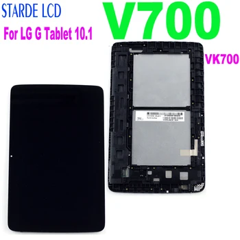 AAA+ LCD Pentru LG G Tableta 10.1 V700 VK700 3G Versiunea Wifi Display LCD LD101WX2 Ecran Tactil Digitizer Asamblare cu Cadru