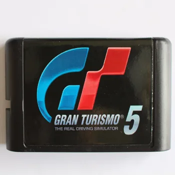 GT 5 Gran Turismo 16 biți MD Carte de Joc Pentru Sega Mega Drive Pentru Genesis