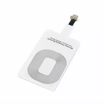 Încărcător Wireless Qi Receptor Universal Adaptor de Încărcare de Sprijin LED-uri Micro USB de Tip C Pentru iPhone 5 6 7 Android Inducție Receptor