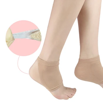 2 buc Îngrijire Picioare Șosete Gel Hidratant Toc Subțire Șosete Anti-Cracare Picior de Îngrijire a Pielii de Protecție Șosete Toc Picior de Îngrijire Instrument pentru Femei