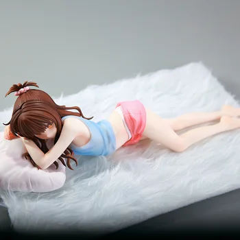 Yuuki Mikan Frumoasa Sexy Fată De Dormit Ver. PVC Figura de Acțiune Anime Modifica Pentru Dragostea Ru Drăguț Yuuki Colecta Model de Masina Birou Model 22cm