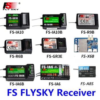 FlySky FS-R6B FS-GR3E FS-IA10B IA6B X6B A8S R9B receptor receptor para i6 i10 CT6B T6 TH9x transmisor de Control remoto partes