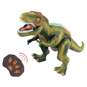 Control De La Distanță Model Animal Electrice De Control De La Distanță Dinozaur Pentru Copii Animale De Companie Jucărie Tyrannosaurus Luminos Băiatul Copii Cadou