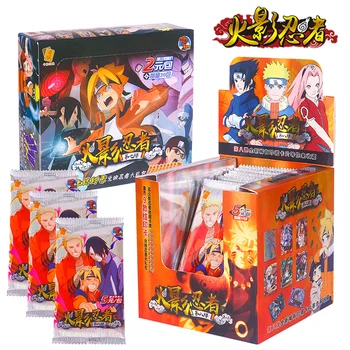 Autentic Anime, Sasuke Narutoes Uzumaki Uchiha Colecție de Cărți rare cutie hobby Joc de colecție, Cărți pentru Cadouri pentru copii Jucarii