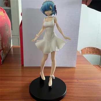 Rem Re:Viața într-o lume diferită de zero Rochie Transparentă din PVC Figura de Acțiune Drăguț Rem de Colectie Model 23cm